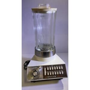 Vintage Waring Solid State Futura Blender 1000 Model 1249 Tested Works
